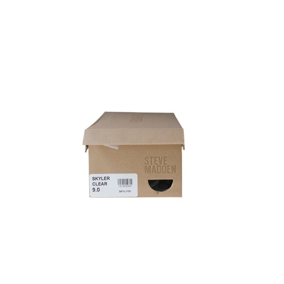 Steve Madden Skyler Clear Sandals  SKYL11S1 Bling Studded Strappy Size 9M New - Picture 8 of 15